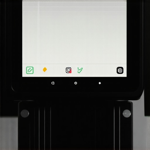 A sleek digital dashboard showing live brake system sensor data and alerts.