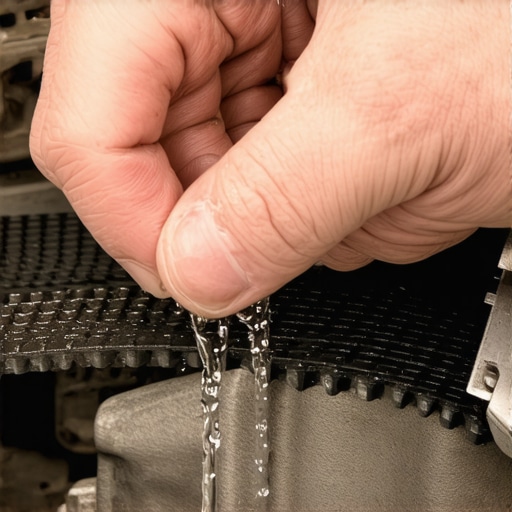 How to fix a squeaky belt with a drop of water