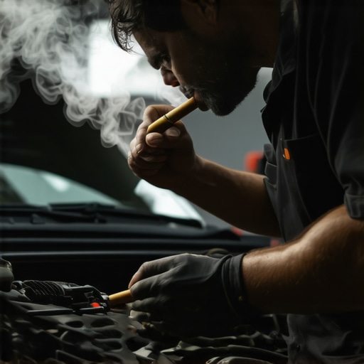The 5-minute trick to find a vacuum leak with a cigar