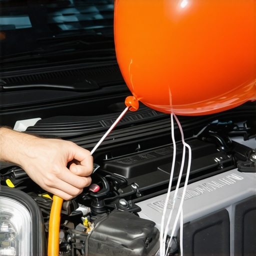 The simple way to check for a blown head gasket with a balloon