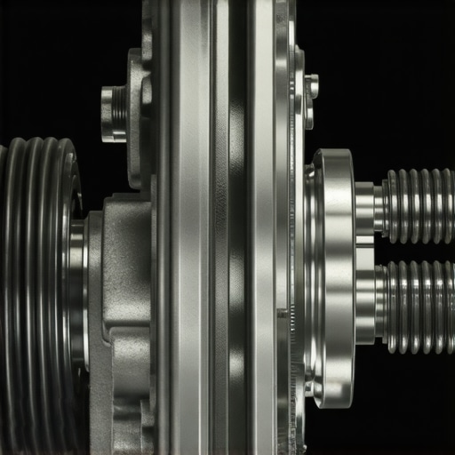 Automotive Brake System Components Detailed image of a car's brake system showing pads, rotors, and calipers.