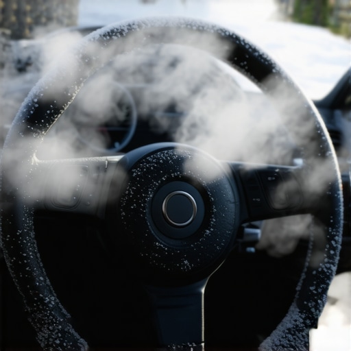 The reason your power steering gets stiff only when it is cold outside