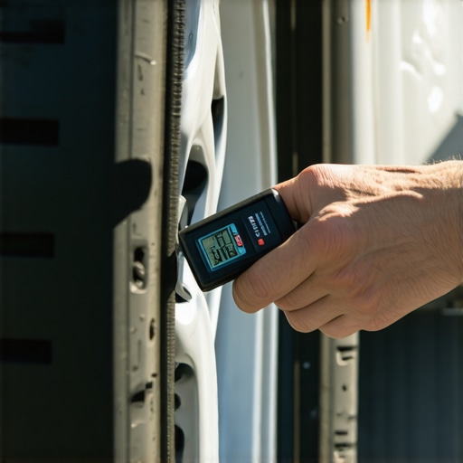 Ensure Proper Tire Pressure with a Digital Gauge Person checking tire pressure with a digital gauge