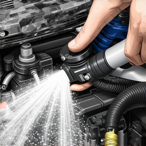 How to find a vacuum leak with soapy water and a hand pump