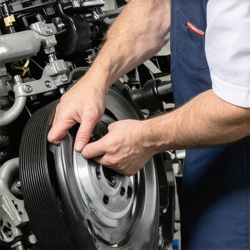 How to fix a chirping engine belt with a bar of soap
