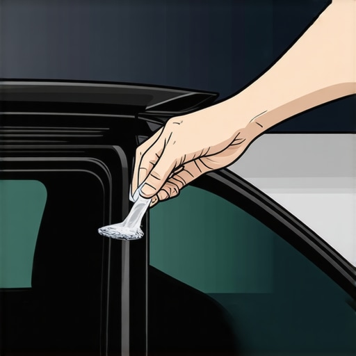 How to quiet a whistling sunroof with a little silicone grease