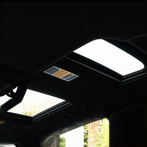 How to stop your sunroof from leaking into the headliner