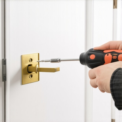 The easy fix for a sticky door latch that won't close