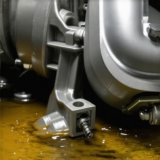 The oily mess under your turbo that points to a clogged return line