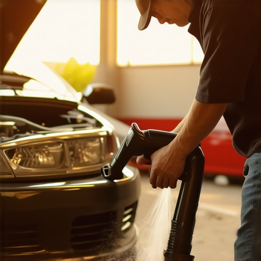The trick to finding a tiny exhaust leak with a shop vac