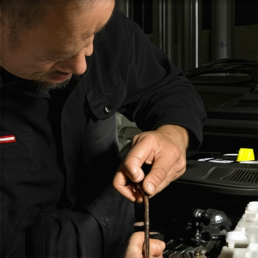 The trick to finding a vacuum leak using a stick of incense