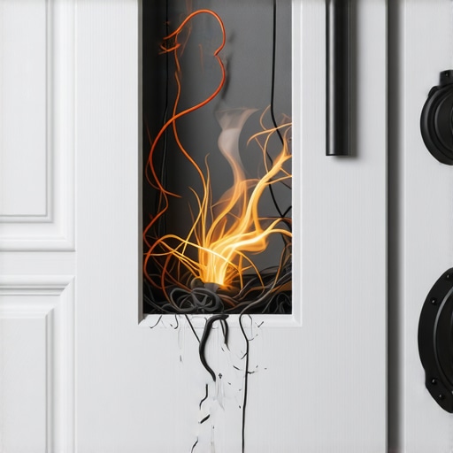 The wire that breaks inside your door and kills your speakers