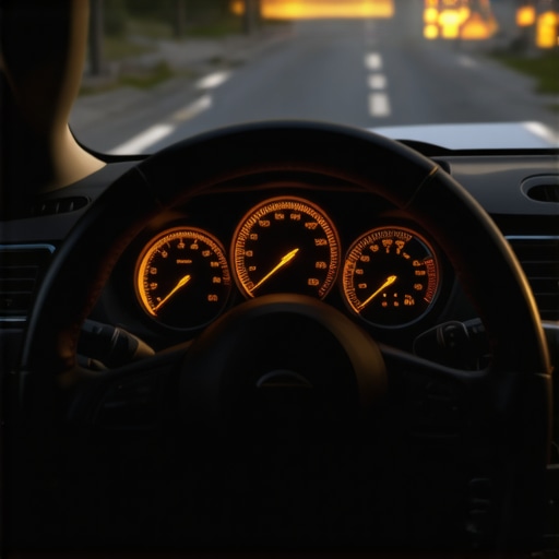 Why your brake warning light turns on only when accelerating