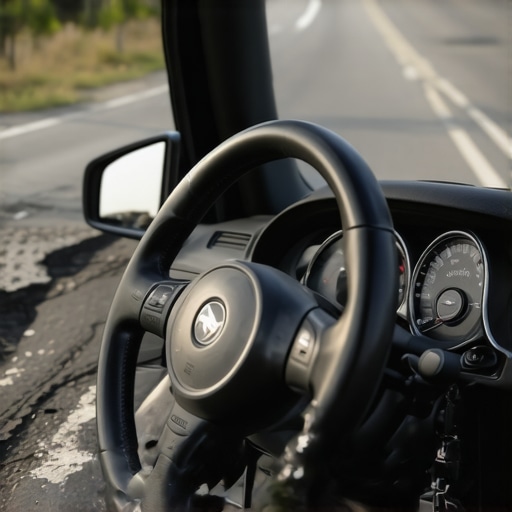 Why your steering wheel is off-center after hitting a pothole