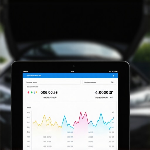 Bidirectional scan tool displaying live graph data for catalytic converter and O2 sensor diagnostics.