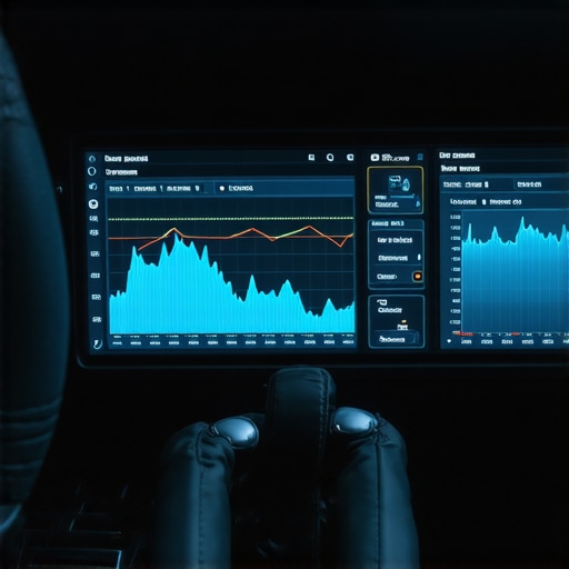 Advanced Vehicle Diagnostics and Scanner Data A professional automotive diagnostic tool showing engine data and fault codes.