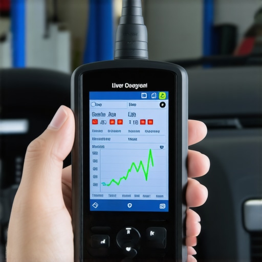Decoding OBD-II Live Sensor Data A technician using a scan tool to monitor oxygen sensor performance during vehicle diagnostics.