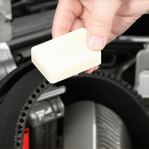 How to fix a squealing belt with a bar of soap