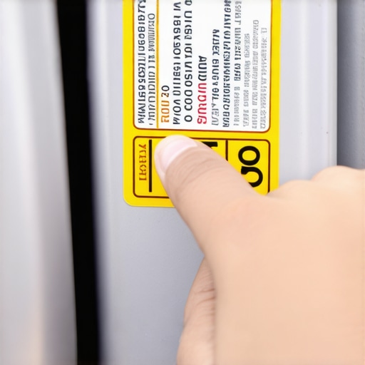 Locating the Tire Pressure Sticker A car door jamb sticker showing recommended tire pressure PSI for front and rear tires.