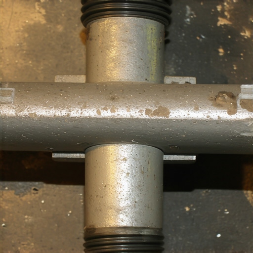 A detailed view of corrosion inside a master cylinder bore that causes internal leaks.