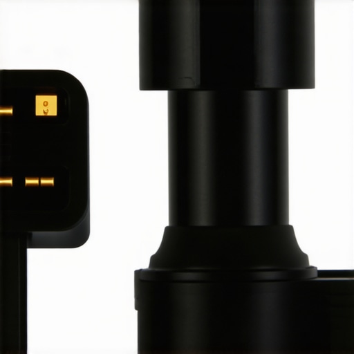 OEM vs Aftermarket Car Sensor Comparison A comparison between a high-quality original equipment manufacturer car sensor and a low-quality aftermarket version.