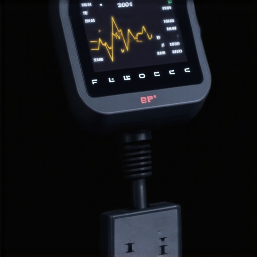 Professional Vehicle Diagnostic Scanner in Action OBD-II scanner displaying live engine data and fuel trims to help diagnose a check engine light accurately.