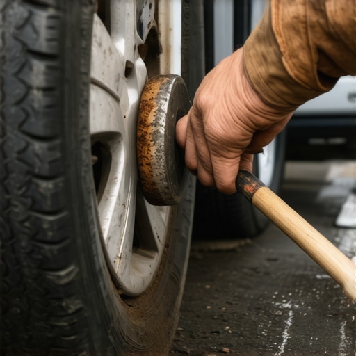 The secret to getting a stuck wheel off your car