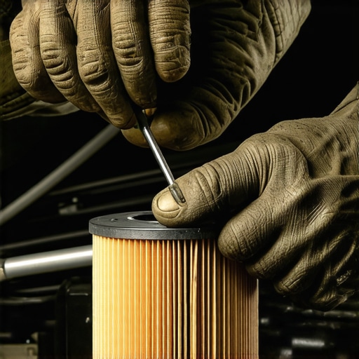 The simple trick to removing a stuck oil filter without a wrench