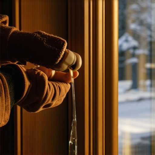 The simple trick to stop your doors from squeaking in the winter