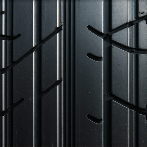 The tire wear pattern that means your alignment is perfect but your shocks are dead