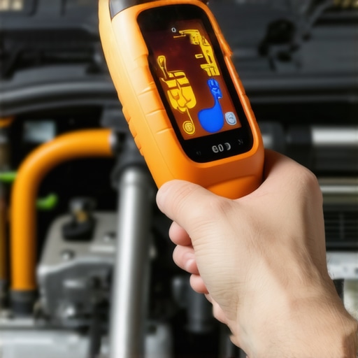 Using Thermal Imaging for Vehicle Diagnostics Thermal imaging camera showing heat distribution in a car engine cooling system