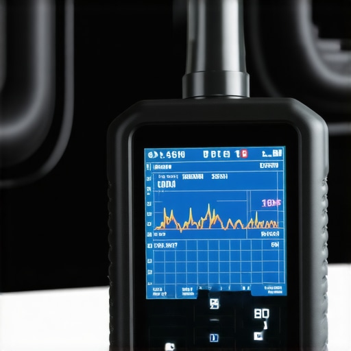 Using an OBDII Scanner for Vehicle Diagnostics A digital OBDII diagnostic scanner displaying real-time engine data on a screen inside a car.