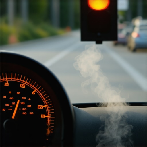 Why your engine temperature spikes at red lights